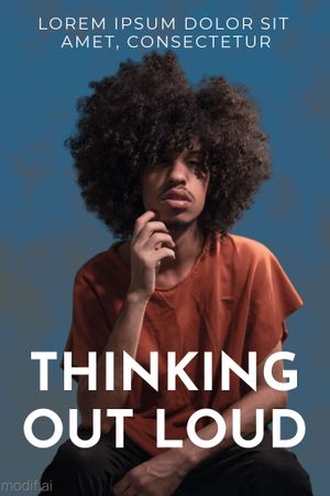 Book Cover Template with Author Photo