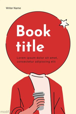 Book Cover Template With Illustration