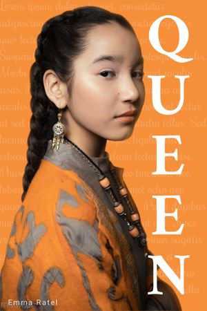 Book Cover Template With Queen Photo