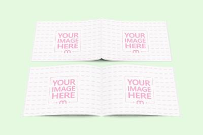 Brochure Landscape A4 Mockup Generator