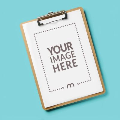 Simple Clipboard PSD Mockup Generator