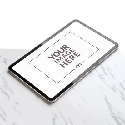 Digital Tab Mockup on Minimalistic Background