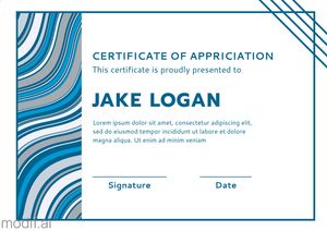 Free Certificate of Appreciation Template