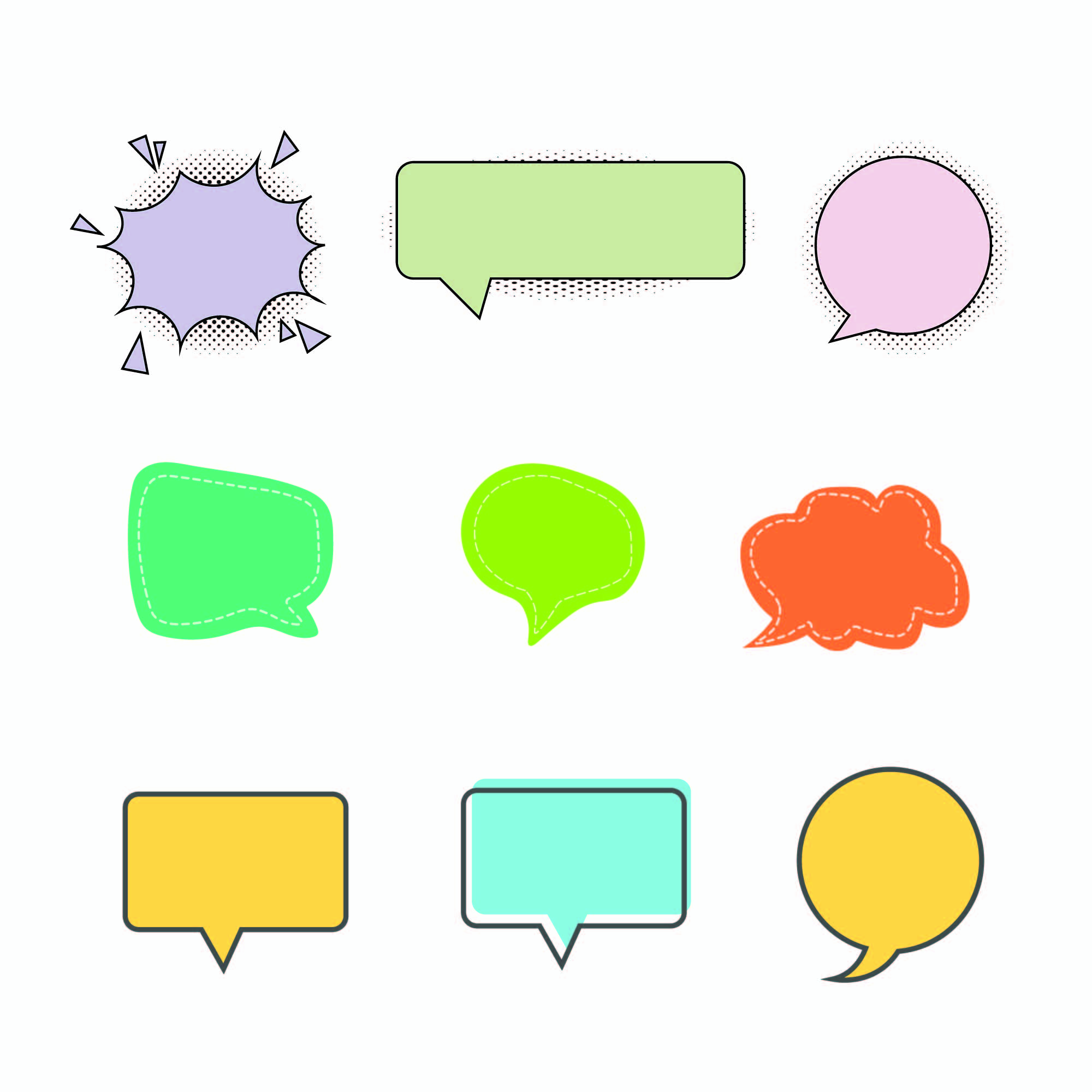 Message Bubbles
