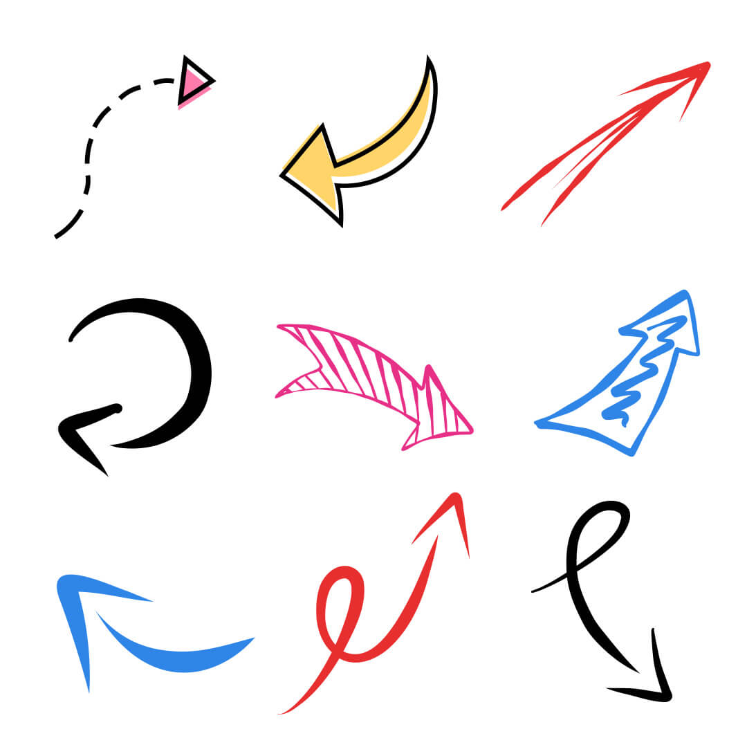 Hand Drawn Arrows