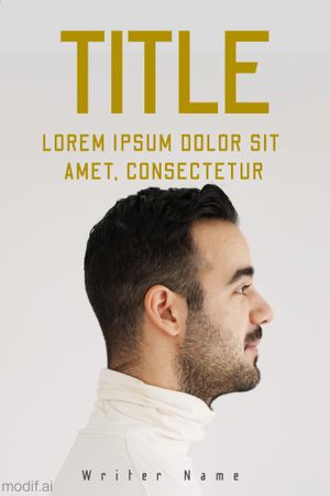 Light Book Cover Design Template