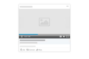 LinkedIn Video Post Mockup Generator