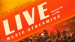Live Streaming Twitch Banner Template