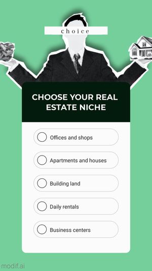 Poll Real Estate Instagram Story Template